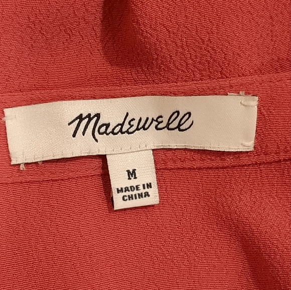 Madewell Pink Lightweight Dress with Pockets size Medium - Picture 11 of 13